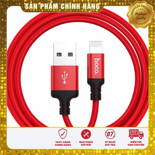 [ CHÍNH HÃNG ] Dây cáp dù ,sạc nhanh, CHỐNG RỐI , ĐỨT GÃY HOCO X14 iphone,micro,type c(1m,2m) iPad Pin Dự Phòng AIRPODs