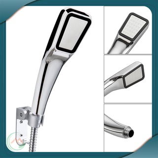 [ Có Video ] Tay sen tắm vòi hoa sen tăng áp vuông nhựa ABS mạ Crom mặt inox 304 chống rỉ sét thế hệ mới -QM004