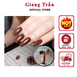 Sơn gel Nâu Nhật màu đẹp sang chảnh vạn người mê