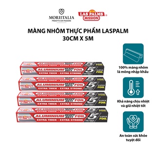 Màng nhôm (giấy bac) Laspalm chính hãng bảo quản thực phẩm Moriitalia MNTP00003179