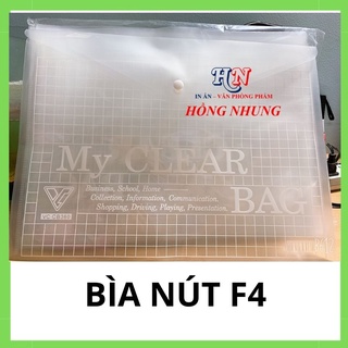 [Combo 12 Cái] Bìa Nút F4, Xấp 12 Cái giúp bảo vệ giấy tờ của bạn không bị hư hỏng.