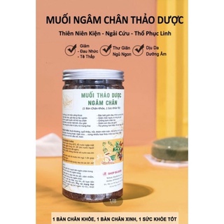 Muối Ngâm Chân Thảo Dược (900gr) | Dành Cho Mọi Người | Giảm Đau Nhức, Tê Lạnh, Giúp Ngủ Ngon và Sâu Giấc - Shop Bà Điểm