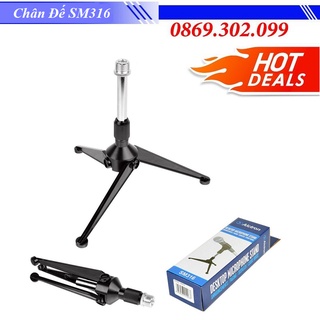 [ Chính hãng ] Chân đế kẹp micro để bàn cực gọn Alctron SM316