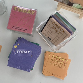 SET 40 GIẤY NOTE GHI CHÚ MINI MIXED CÁC LOẠI SMILING (ảnh thật) - giấy note trang trí - Tiệm nhà Chun