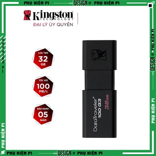 USB 3.0 Kingston DT100G3 32GB tốc độ upto 100MB/s