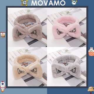 Băng đô cài tóc Movamo siêu xinh trang điểm rửa mặt BD31