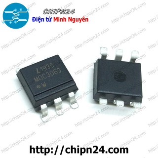 [2 CON] Opto Dán MOC3063 MOC3063S SOP-6 Đen (SMD Dán)