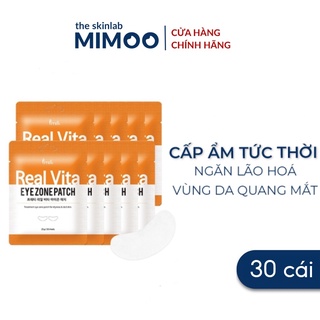 Mặt nạ mắt Prreti Real Vita Eyezone Patch 1 túi 30 miếng