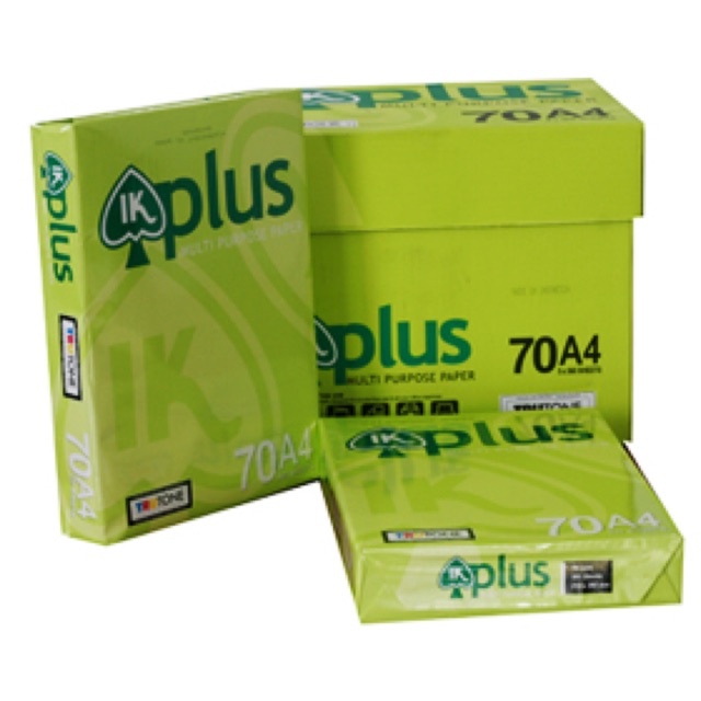 Giấy A4 IK PLus 70 gsm - 500 tờ