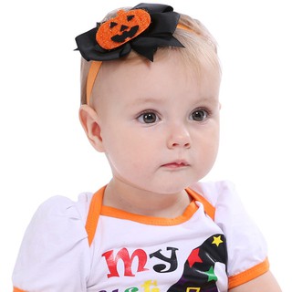 Băng đô nơ Halloween cho bé gái