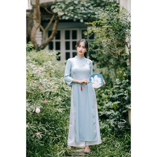 MINX - Áo dài Thêu Hoa (Thêu tay)