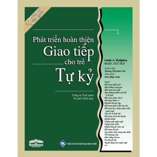 Sách - Phát triển Hoàn thiện Giao tiếp cho Trẻ Tự Kỷ (Sách in màu - 100% Couche Nhật)