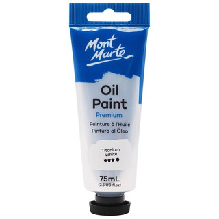 BÁN LẺ - MÀU SƠN DẦU CAO CẤP MONT MARTE TUÝP 75 ML - MONT MARTE OIL PAINT 75 ML