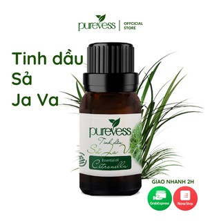 Tinh dầu Sả Java giúp kháng khuẩn khử mùi đuổi côn trùng PUREVESS 15ml