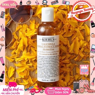 ❌ ✿[TẶNG KÈM BILL] Kiehls Toner hoa cúc Calendula Herbal Toner 250ml #THUYNGA.BEAUTY.SHOP# #CHÍNH HÃNG 100%#