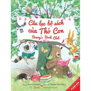 Sách tranh song ngữ Câu lạc bộ sách của Thỏ con