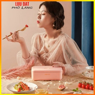 [Mã ELHADEV giảm 4% đơn 300K] Hộp cơm cắm điện hâm nóng trên ô tô và văn phòng 800ml AUX HX-DF01