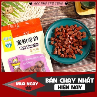 [❌GIÁ SỈ❌] Bánh thưởng Dogit cho thú cưng dạng viên thịt bò 100g (Thức ăn thưởng, đồ ăn nhẹ vị thịt bò cho chó mèo) ❤️