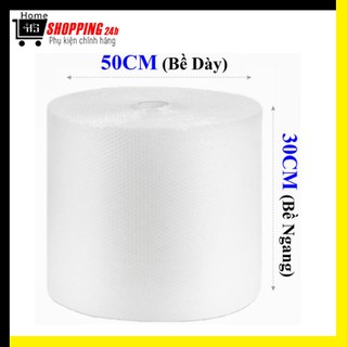 Cuộn Bóng Khí - Màng xốp hơi - Gói hàng - Bọc hàng - Kích Thước 50 x 30CM