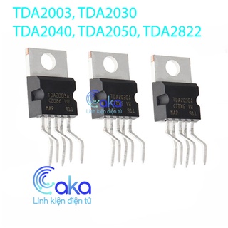 IC công suất TDA2003, TDA2030, TDA2040, TDA2050, TDA2822 TO220