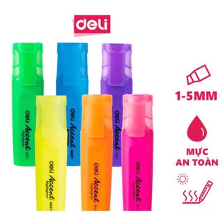 [Giao 2 Giờ] Bút dạ quang S612 Deli