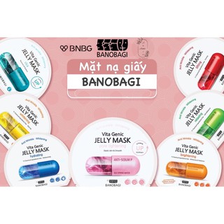[Bao bì mới] Mặt nạ giấy Banobagi đủ màu