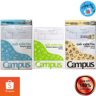 Giấy kiểm tra kẻ ngang CAMPUS Cưng xỉu