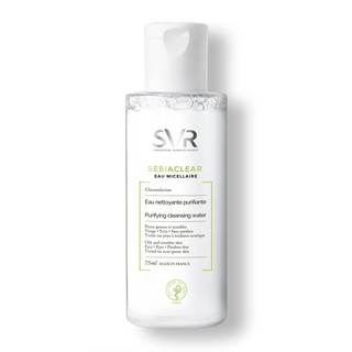 Nước tẩy trang làm sạch da và loại bỏ dầu nhờn SVR Sebiaclear Eau Micellaire 75ml