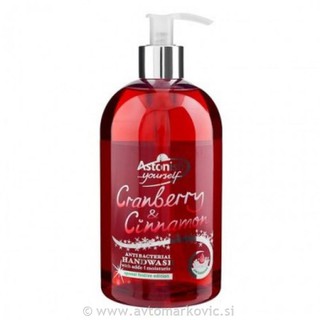 Nước rửa tay thảo dược nam việt quất &amp; quế Astonish C4650 - 500ml