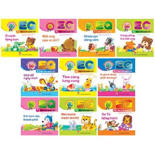 Sách - Vừa Học Vừa Chơi 1-4 Tuổi: EQ - Rèn Thói Quen Tốt (Bộ 10 Cuốn) - Tái Bản 2019