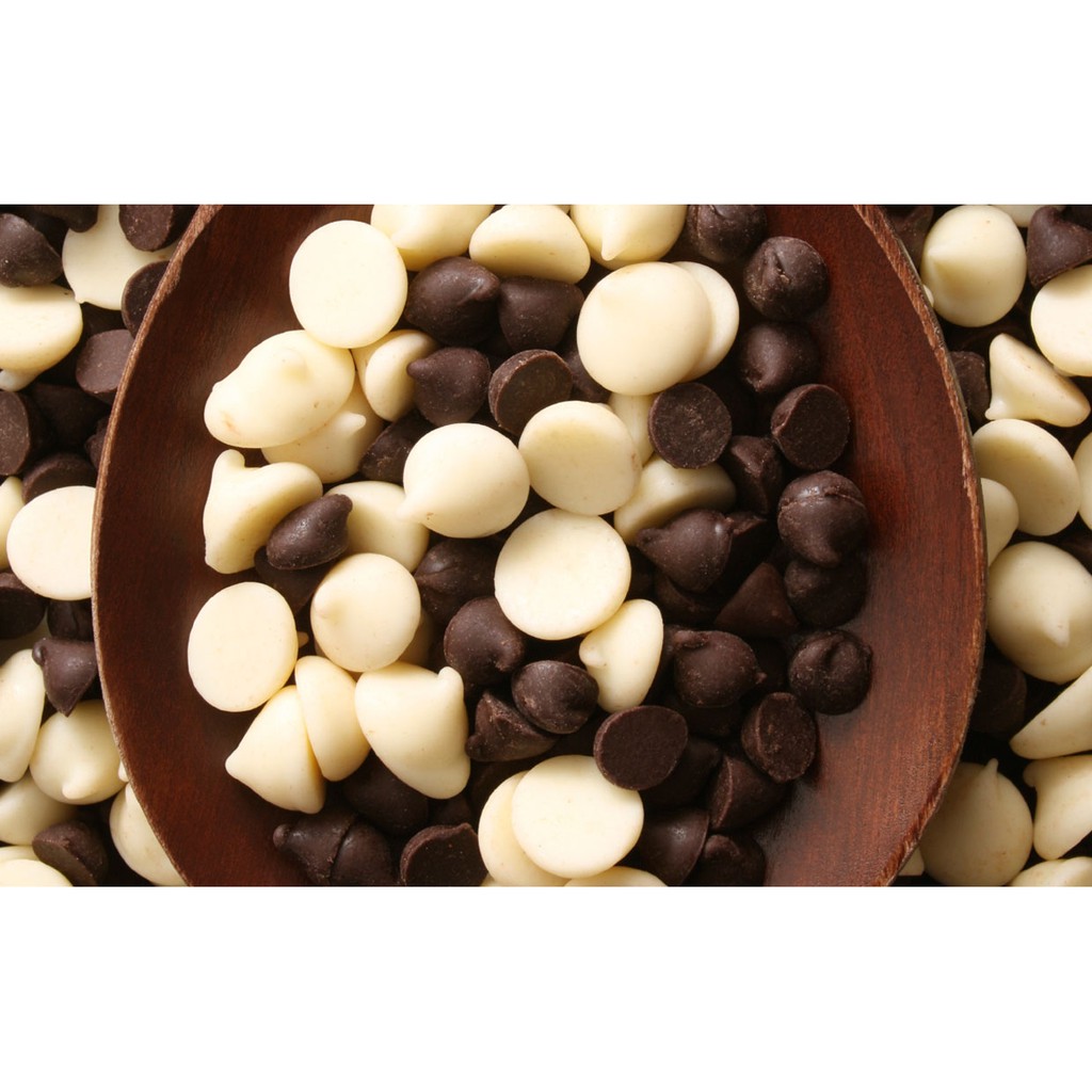Socola chip đen/trắng 1kg