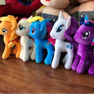 Ngựa Pony Bông, Gấu Bông Ngựa thiên thần 5 màu cho bé siêu xinh, mềm mịn