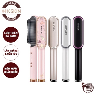 Lược Chải Đa Năng Làm Thẳng Và Uốn Tóc K.Skin Hair Straigtener Comb KD380