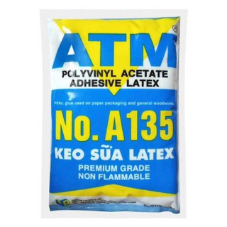 Keo sữa latex dán giấy gỗ simili atm NOA135 1kg - keo sữa latex