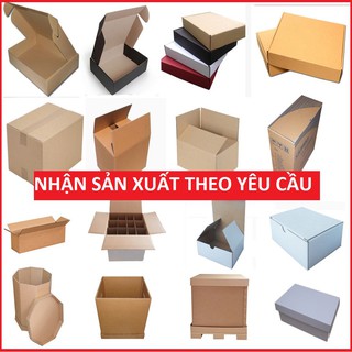 10 Hộp carton 30x20x10cm hộp giày