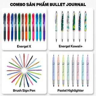 Tổng hợp sản Phẩm Bullet Journal - Pentel [Hàng Chính Hãng]
