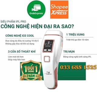 MÁY TRIỆT LÔNG DR GLATT IPL PRO Đức [Chính Hãng]