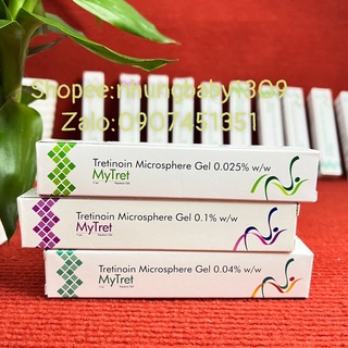 Kem TRETINOIN Mytret gel 0.025% .0.04% .0.1%