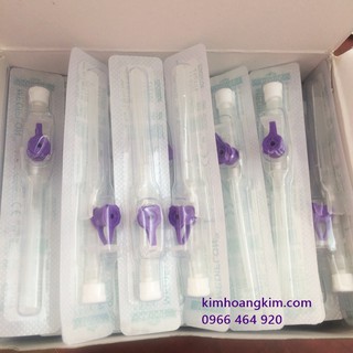 Hộp 100 Kim luồn tĩnh mạch Mediflon 26G (Ấn Độ) dành cho trẻ em, trẻ sơ sinh