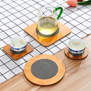 Miếng Lót Nồi Gỗ Tre - Thế Hệ Mới X6 (Chọn Mẫu) CDS1511
