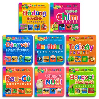 Sách - Bé Khám Phá Môi Trường Xung Quanh (Lẻ tùy chọn)