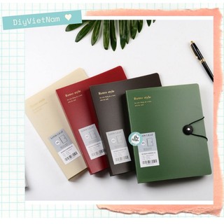 VỎ SỔ RETRO STYLE B5/26, A5/20
