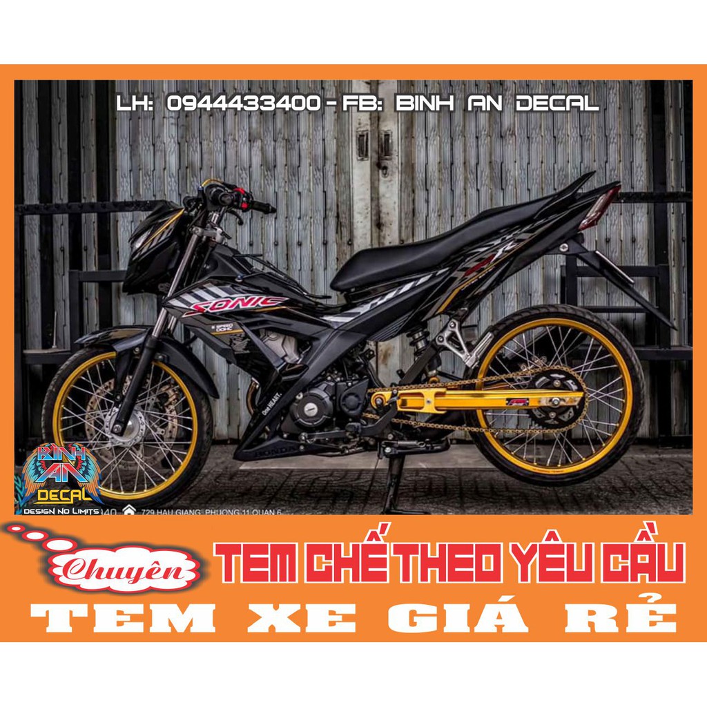 Tem rời SONIC 150