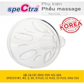 (Dập nổi Made in Korea) 2 - 4 Phễu Maxa silicon cho máy hút sữa Spectra Q, M1, M2, 9S, 9plus, 9+, S2, S2+, S1, S1+