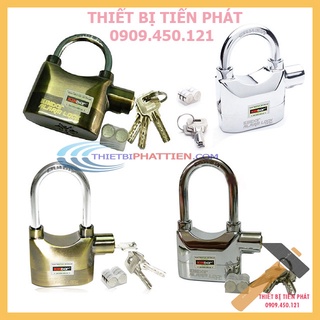 [CHÍNH HÃNG] Ổ Khóa Báo Động Chống Trộm KINBAR Có Tem Chống Hàng Giả Đủ Các Mẫu Đồng, Inox, Càng Dài Cao Cấp