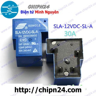 [1 CON] RELAY 4 CHÂN 12V-30A SLA-12VDC-SL-A (4P12V30A)
