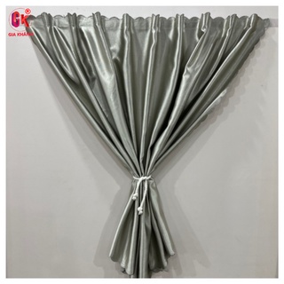 rèm cửa dán tường chống nắng không cần khoan, màn cửa dán tường họa tiết chìm 3d cao cấp