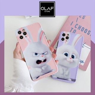 Ốp iPhone IMD hoạt hình thỏ Snowball ngộ nghĩnh đáng yêu. Tương thích các dòng 7plus/8plus/X/XS/XsMax/11/11ProMax