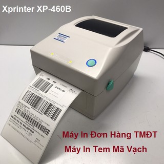 Máy in đơn hàng TMĐT Xprinter XP-460B in phiếu giao hàng tem nhãn vận chuyển mã vạch Minicode