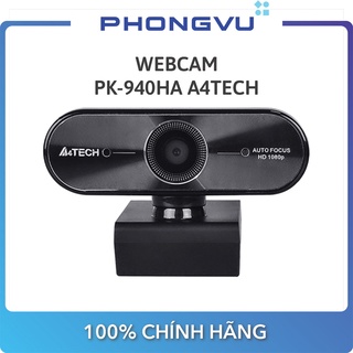 Thiết bị ghi hình webcam PK-940HA A4tech (Đen bạc) - Bảo hành 12 tháng